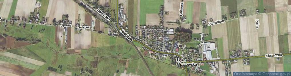 Zdjęcie satelitarne Jarzębinowa ul.